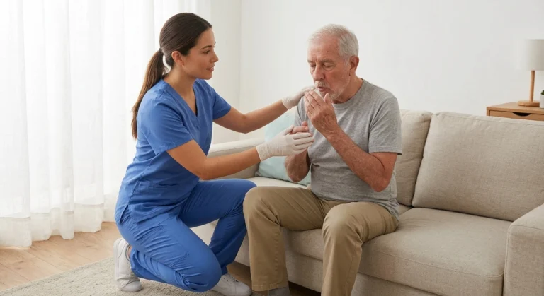 Qué hace el kinesiólogo respiratorio en una sesión domiciliaria | en casa